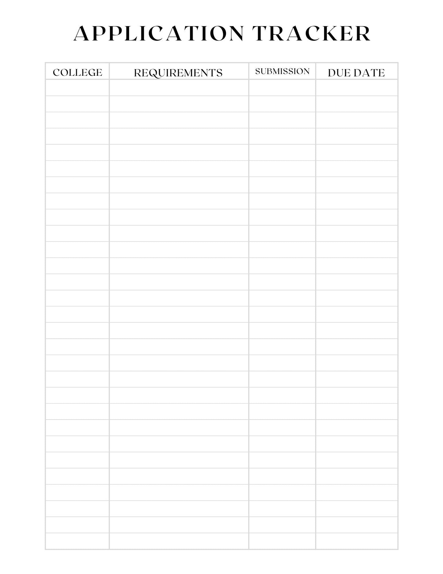 College Prep Journal-Planner