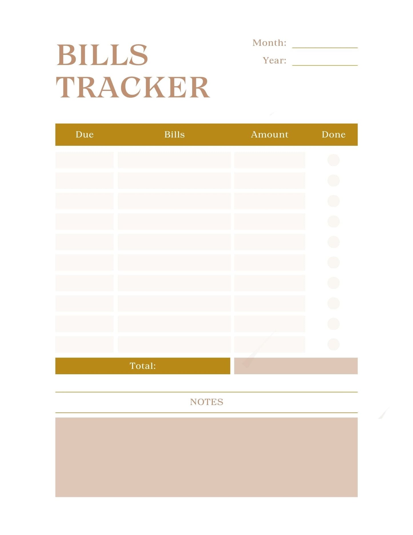 Gold Financial Planner