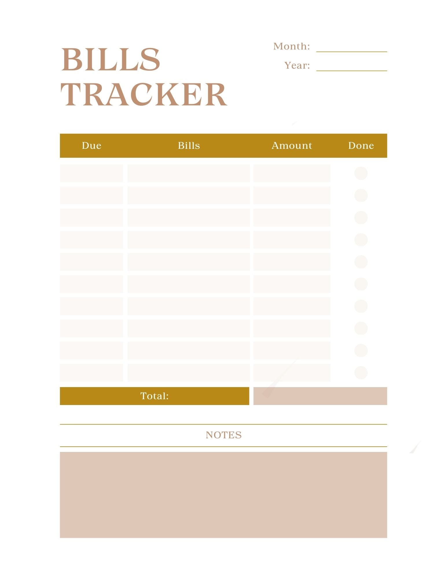 Gold Financial Planner