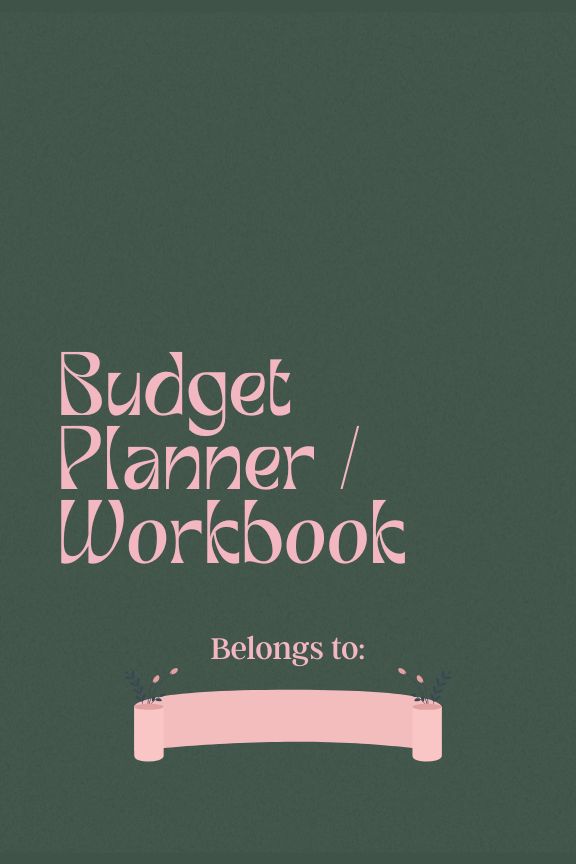 Budget Green-Pink- Planner