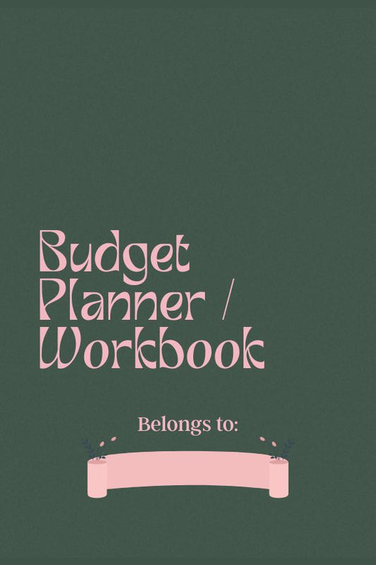 Budget Green-Pink- Planner