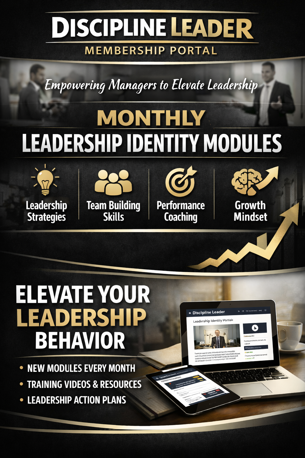 Premium Leadership Membership portal Monthly Subscription