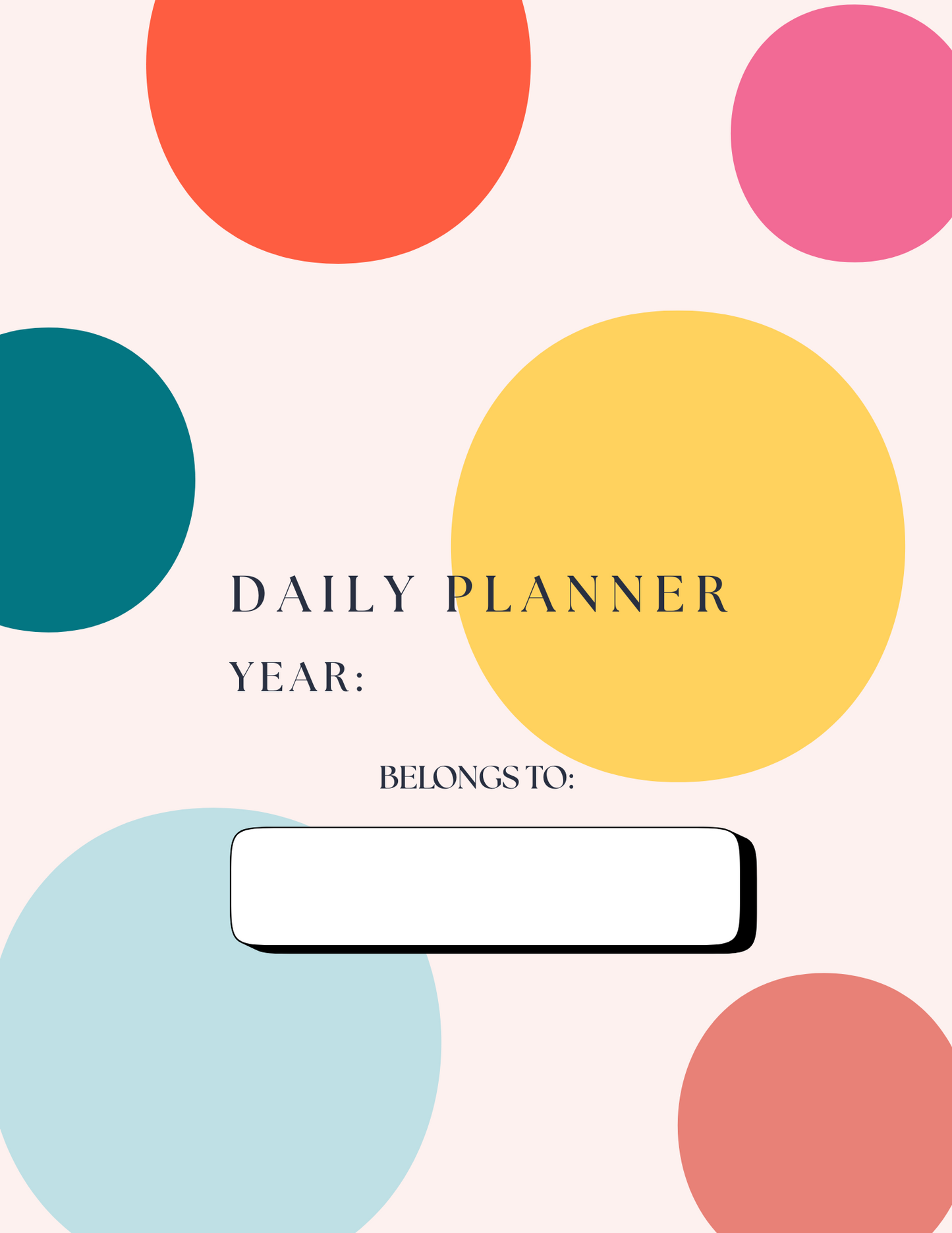 Daily Weekly- Planner