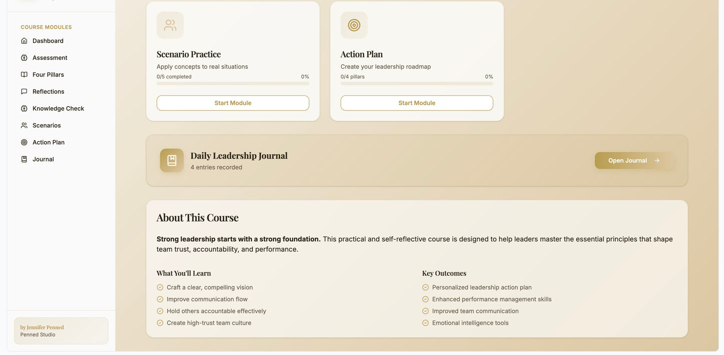 The Disciplined Leader App