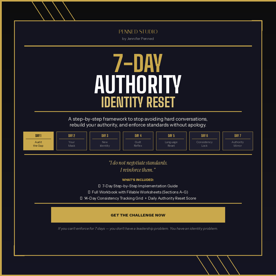 7-Day Authority Identity Reset Step-by-Step Framework + Complete Implementation Bundle Mini Course