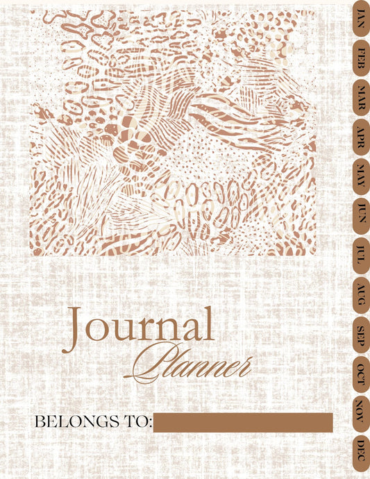 Safari Monthly Journal