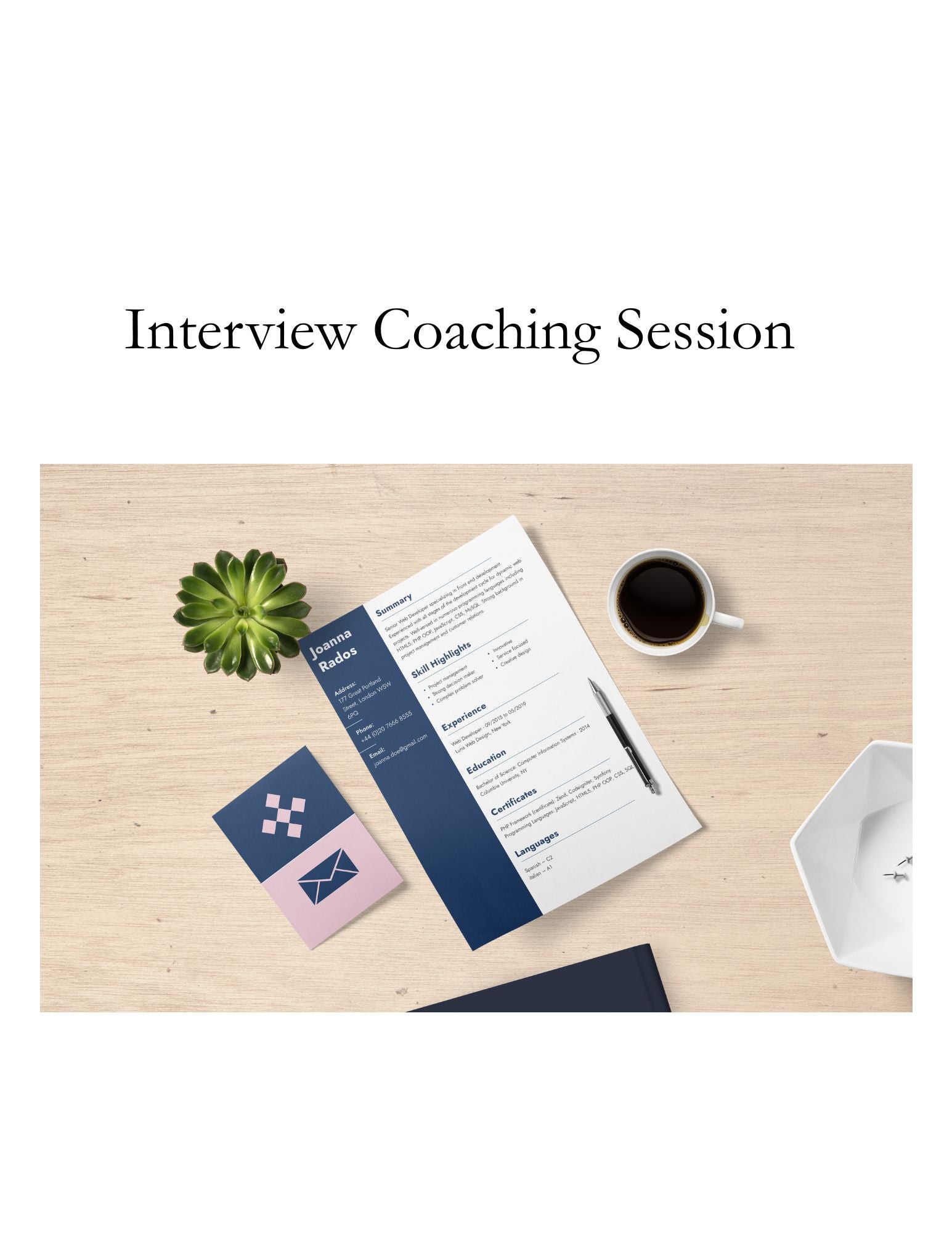 Interview Coaching