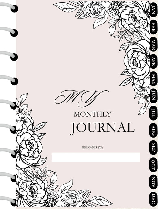 My Floral Journal- Planner